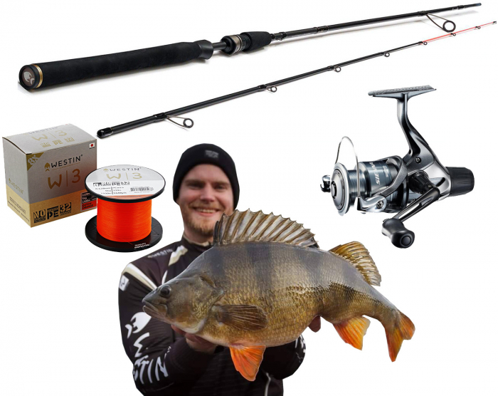 Daniel ''Mr Westin'' Nilsson' s Westin W3 Finesse Jig 2nd 7'3'' 5-20 gr Combo - Shimano Sienna 1000 i gruppen Fiskeset / Pro Staff & Kändisarnas Combos hos Örebro Fiske & Outdoor AB (Danne FinJig-Sienna)